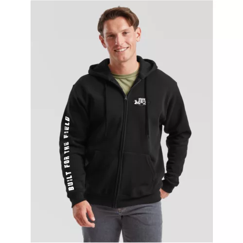 čierna mikina so zipsom mtz style