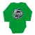 nissan zelené dojčenské telo s dlhým rukávom