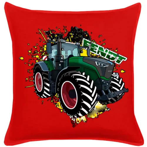 bavlnený vanúšek fendt červený