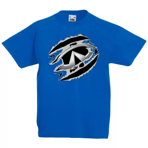 detské tričko infiniti modré