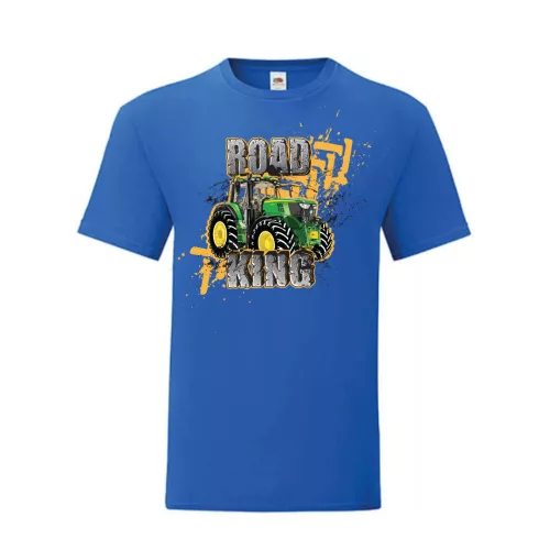 nové tričko zelená tractor modré krátke tričko