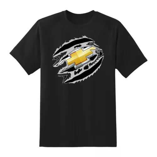 čierne tričko chevrolet