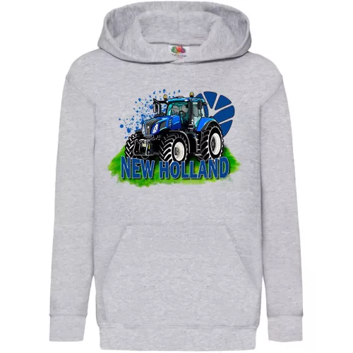 new holland detský sveter - sivý