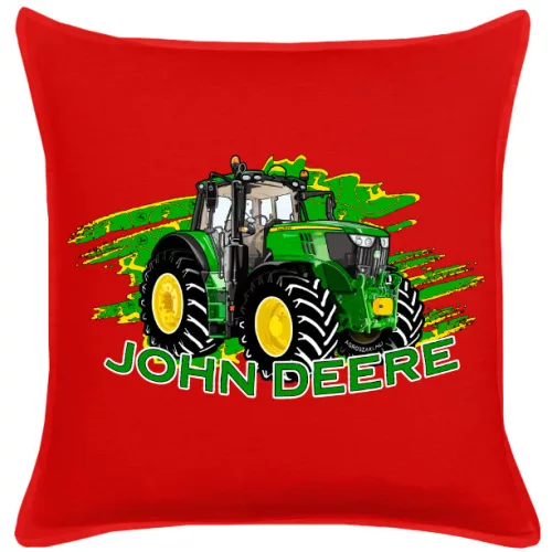 jd nový červený bavlnený vankúš