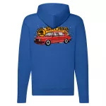 skoda 120 modrá modrá mikina na zips