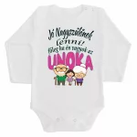 je dobré byť starým rodičom! detské body dievčenské červené