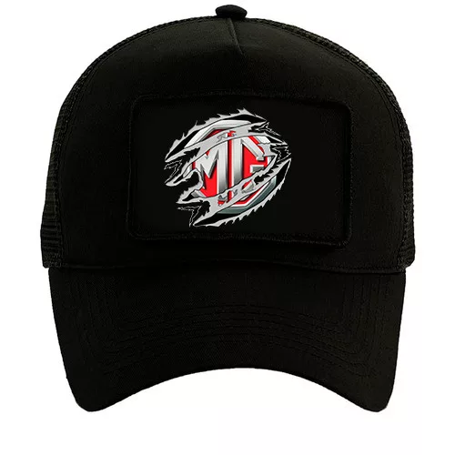 baseballová čiapka mg čierna vymeniteľná