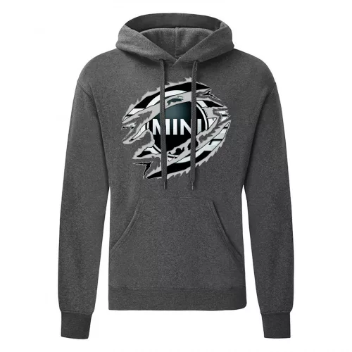 mini sveter tmavo sivá