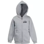 mtz50 šedý kruhový sveter na zips s čiernym vzorom