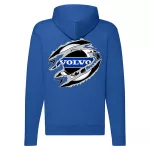 modrá mikina volvo na zips