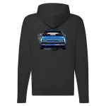 vw golf mk3 čierna mikina na zip