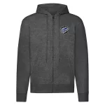 mikina ford zipper tmavosivá