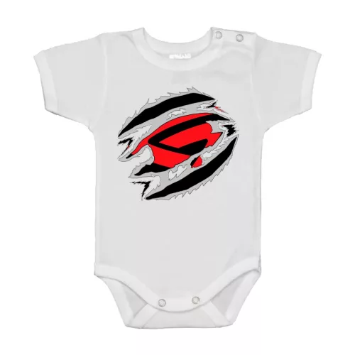 belorusko biely telo s krátkym rukávom