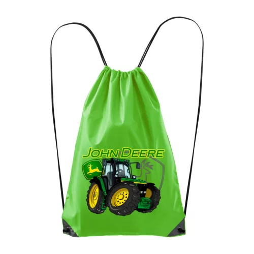 zelený traktor zelený batoh