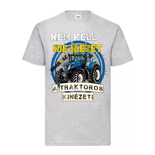 new holland - tu žiadne citáty... šedé tričko