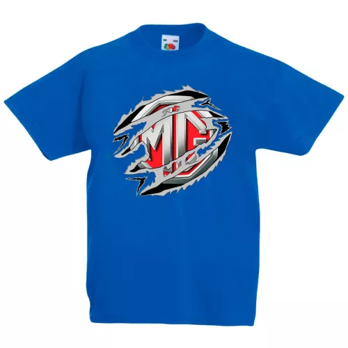 mg modré detské tričko