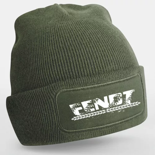 zimná čiapka fendt zelená