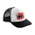 čierno biele massey ferguson baseball čiapka