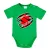 suzuki dojčenské telo s krátkym rukávom zelené