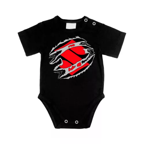 suzuki čierna body s krátkym rukávom