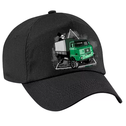 čierna látka zelená ifa baseball čiapka