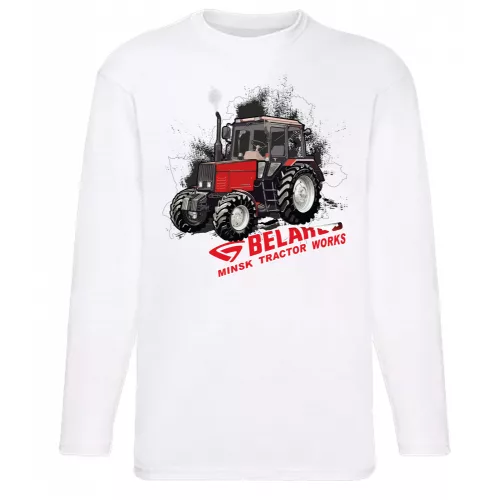 mtz 892.2 tričko long biely
