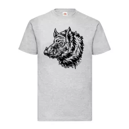 tričko divokej šedej