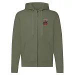 zelený mikina so zipsom zetor