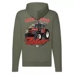 zelený mikina so zipsom zetor