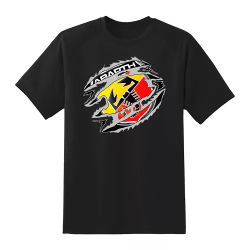 čierne tričko abarth