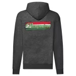 maďarský sveter na zips (tmavošedá)