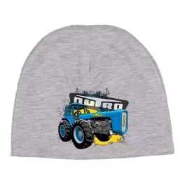 dutra detská čiapka šedá
