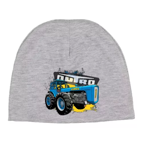 dutra detská čiapka šedá