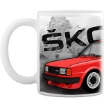 skoda 120 súprava hrnček-trička