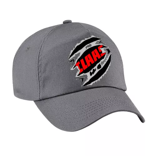 sivá látka baseball čiapka claas
