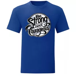 be strong…modrý tričko