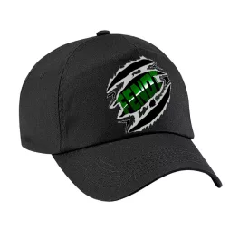 čierna látka fendt detská baseball čiapka