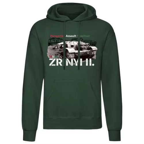 svetre s klokaními vreckami v zrínyi ii. (zelený)