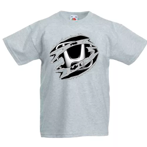 detské tričko honda šedé