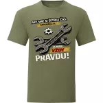 Som mechanik traktorov! Zelená tričko