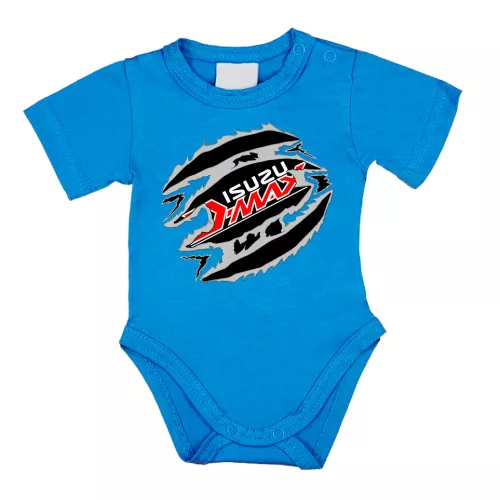 isuzu d-max modrá body s krátkym rukávom