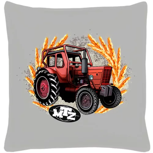 mtz 50 šedý bavlnený vankúš