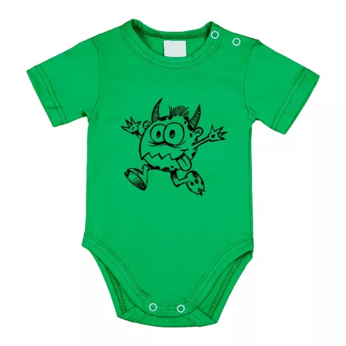 monštrum zelená body pre bábätká