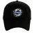 čierna vymeniteľná baseballová čiapka volvo