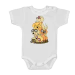 zlé kosti! detské telové modré