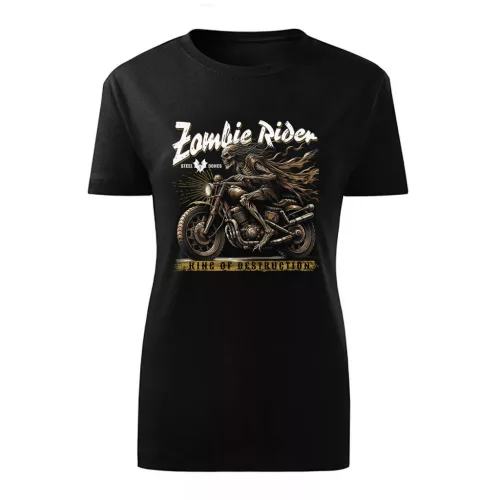 zombie rider dámske tričko čierne