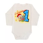 moja prvá vianočná bunda body pre bábätká dlhé rukávy