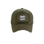 seat military zelená vymeniteľná baseballová čiapka