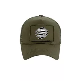 seat military zelená vymeniteľná baseballová čiapka