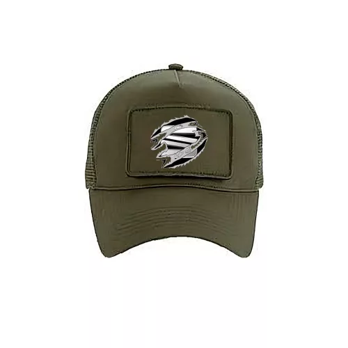 seat military zelená vymeniteľná baseballová čiapka